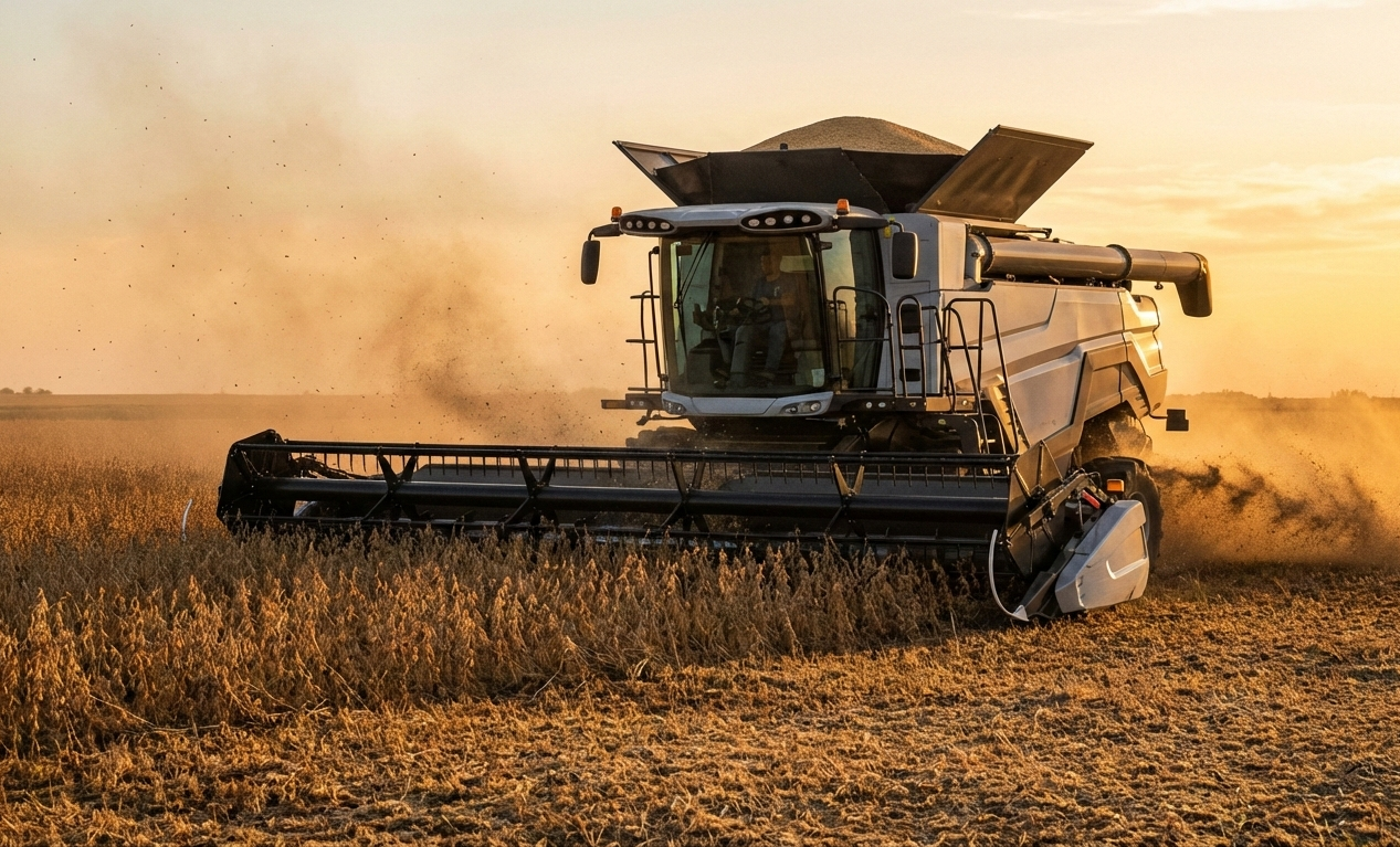 Máquinas agrícolas de alta tecnologia